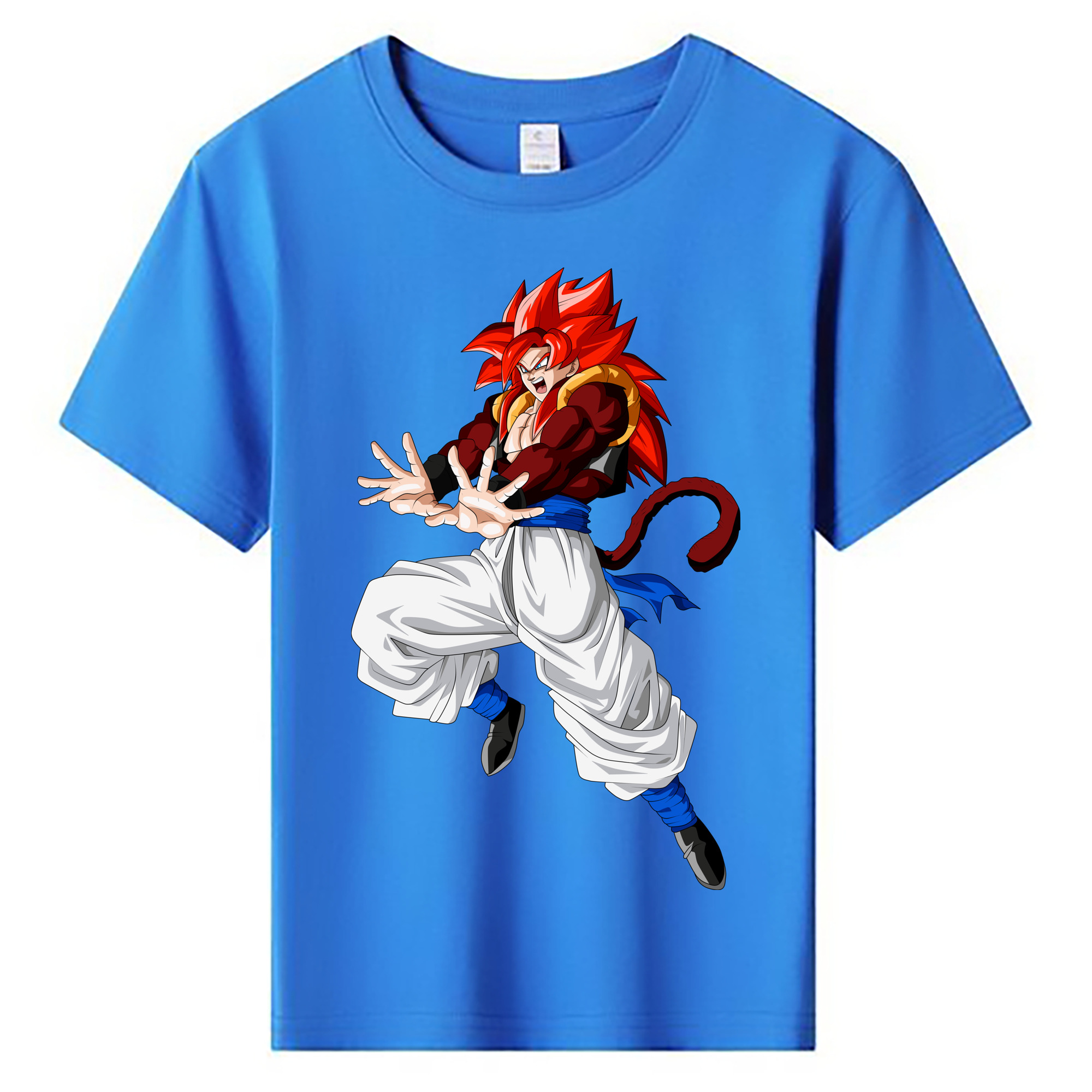 （画像用） ドラゴンボール 孫悟空（そん ごくう）Son Goku カカロット DRAGON BALL Kakarotto 綿100％キッズTシャツ（フロントプリント）